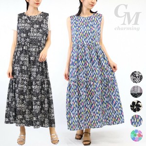 Casual Dress Sleeveless Printed