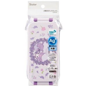便当盒 2层 抗菌加工 午餐盒 花朵 Kuromi酷洛米 Skater 花环