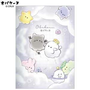 ミルキークリア方眼ノート オバケーヌ