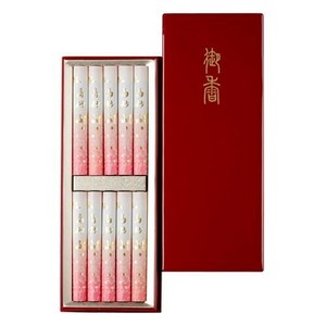 日本香堂 高砂 (華) 樹脂塗箱短寸10入 65091