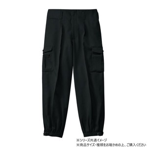 桑和 1018 ワンタックカーゴニッカ 95サイズ ブラック(4)