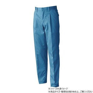 桑和 1529 ワンタックスラックス 70サイズ ブルー(8)