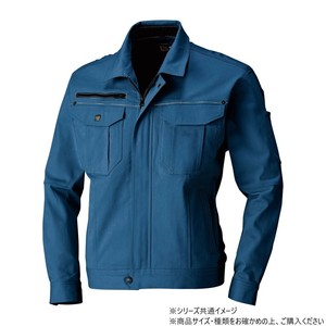 桑和 1663 長袖ブルゾン Mサイズ インディゴ(54)
