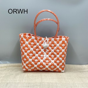 Handbag Flower Flowers Square Reusable Bag