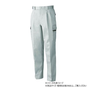桑和 2778 ツータックカーゴパンツ 91サイズ グレー(7)