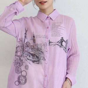 Button Shirt/Blouse Shirtwaist [2025 NEW] S/S