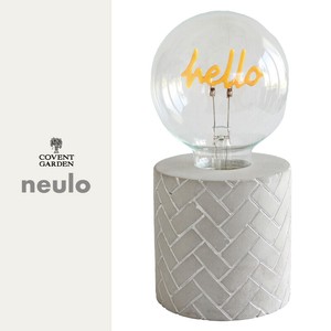 ■2025SS　新作■　【neulo】 メッセージランプ　hello
