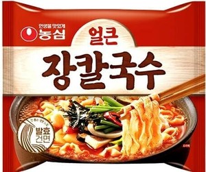 農心 オルクンジャンカルグクス 103g 辛味噌カルグクス 平麺 韓国ラーメン