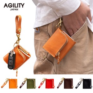 Trifold Wallet Genuine leather Made in Japan