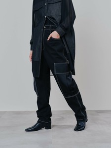 长裤 口袋 缝线/拼接
