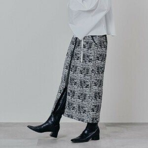 Skirt Jacquard tight skirt