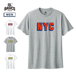 半袖Tシャツ NYC ロゴ プリント 5.6オンス トップス カットソー メンズ ユニセックス