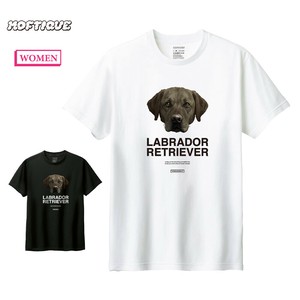 T-shirt Ladies fashion Printed Short-Sleeved T-Shirt Dog Cut-and-sew