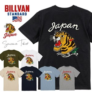 T 恤/上衣 半袖T恤 BILLVAN 老虎