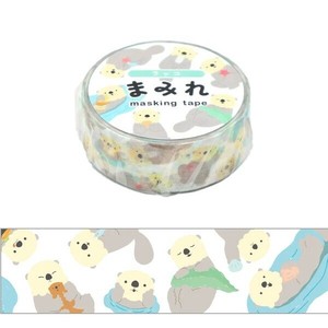 WORLD CRAFT Washi Tape Sea Otter