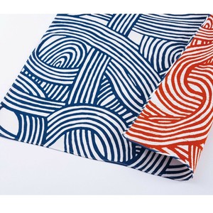 Tenugui Towel Japanese Style Orange Made in Japan
