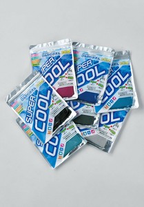 冷感 スーパークールタオル (パッケージ入)　クールタオル　冷感　タオル　スポーツタオル