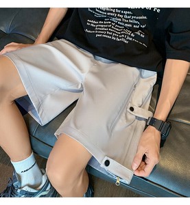 ハーフパンツ 五分丈 無地 ゆったり 快適 メンズ ファッション  BQ1452