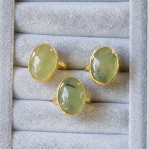 Ring Natural Stone Jewelry Green