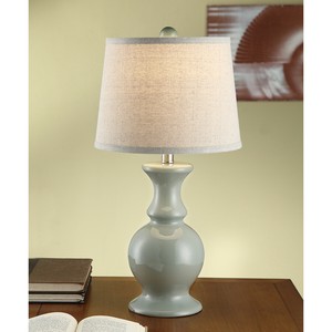 Table Light Ceramic Green 5cm