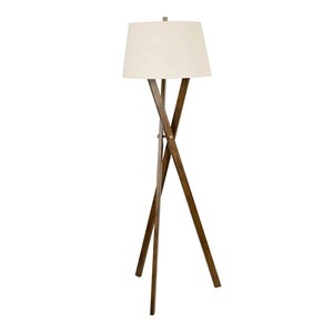 Floor Lamp Wooden 162cm