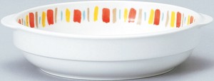 [スタックグラタン]Dia Ceram オレンジサークル イングレーズ/12cm 14cm 15cm 日本製