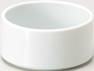 [小鉢]スタッカー白/8cm 日本製