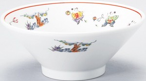 [丼]全2サイズ 色絵唐子 切立高台/20cm 22cm 日本製