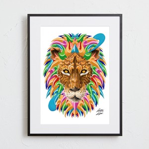 Poster Design Lion