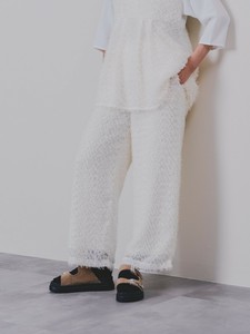 フリンジジャガードパンツ