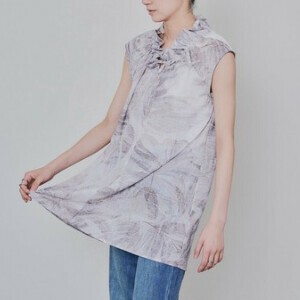 Button Shirt/Blouse Tunic Blouse
