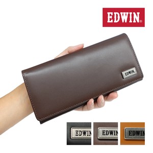 エドウイン EDWIN 財布 サイフ 長財布 ボンデッドレザー 0510742 プレゼント ブラック ブラウン