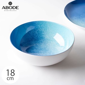 Donburi Bowl Lightweight Summer Dishwasher Safe Sea 18cm
