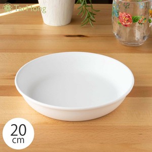 アボード エッジマット サラダボウル 20cm おしゃれ 食器 食洗機対応 プラスチック 軽い 白