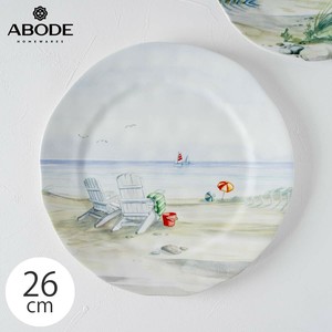アボード バイ ザ ショア 皿 プレート 26cm おしゃれ 食器 食洗機対応 プラスチック 軽い