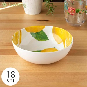 アボード フレッシュレモン シリアルボウル 18cm おしゃれ 食器 食洗機対応 プラスチック 軽い