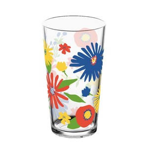 アボード ミッドサマーフローラル グラス コップ 590ml おしゃれ 食洗機対応 軽い