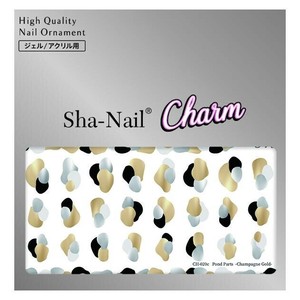Sha-Nail Charm 写ネイル ネイルシール Pond Parts -Champagne Gold- CH-020c