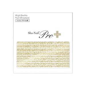 Sha-Nail Pro PLUS 写ネイル ネイルシール scattered line -matte Gold- RUMI-PSC01