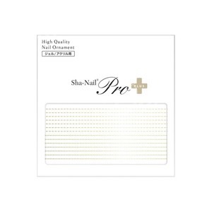 Sha-Nail Pro PLUS 写ネイル ネイルシール +one line dashed -Gold- SACHI-OL04