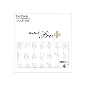 Sha-Nail Pro PLUS 写ネイル ネイルシール pd Stylish Font II -White- CHIHO-PST2W