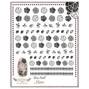 Sha-Nail More 写ネイル ネイルシール Camellia Pattern / カメリアパターン MCP-001