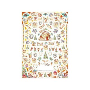 Sha-Nail Pro 写ネイル ネイルシール Water Colors Happy Christmas WCCH-001