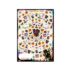 Sha-Nail Pro 写ネイル ネイルシール Halloween House HWH-001