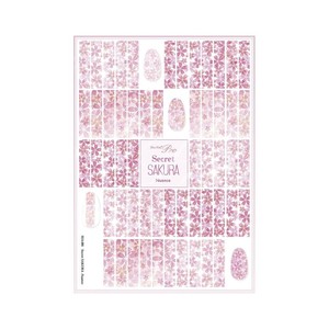 Sha-Nail Pro 写ネイル ネイルシール Secret SAKURA -Nuance- SSA-001