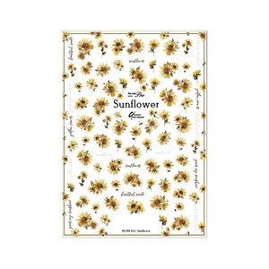 Sha-Nail Pro 写ネイル ネイルシール Sunflower RUMI-012