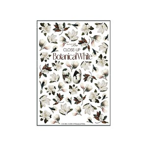Sha-Nail Pro 写ネイル ネイルシール CLOSE-UP Botanical White CLF-004