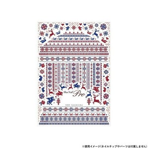 Sha-Nail Pro 写ネイル ネイルシール ノルディック(レッド&ブルー) NOR-001