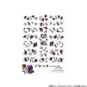 Sha-Nail Pro 写ネイル ネイルシール アメリカンタトゥー (ヴィヴィッド) YMAT-001