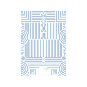 Sha-Nail Pro 写ネイル ネイルシール New Stripe(Sky Blue) NS-007